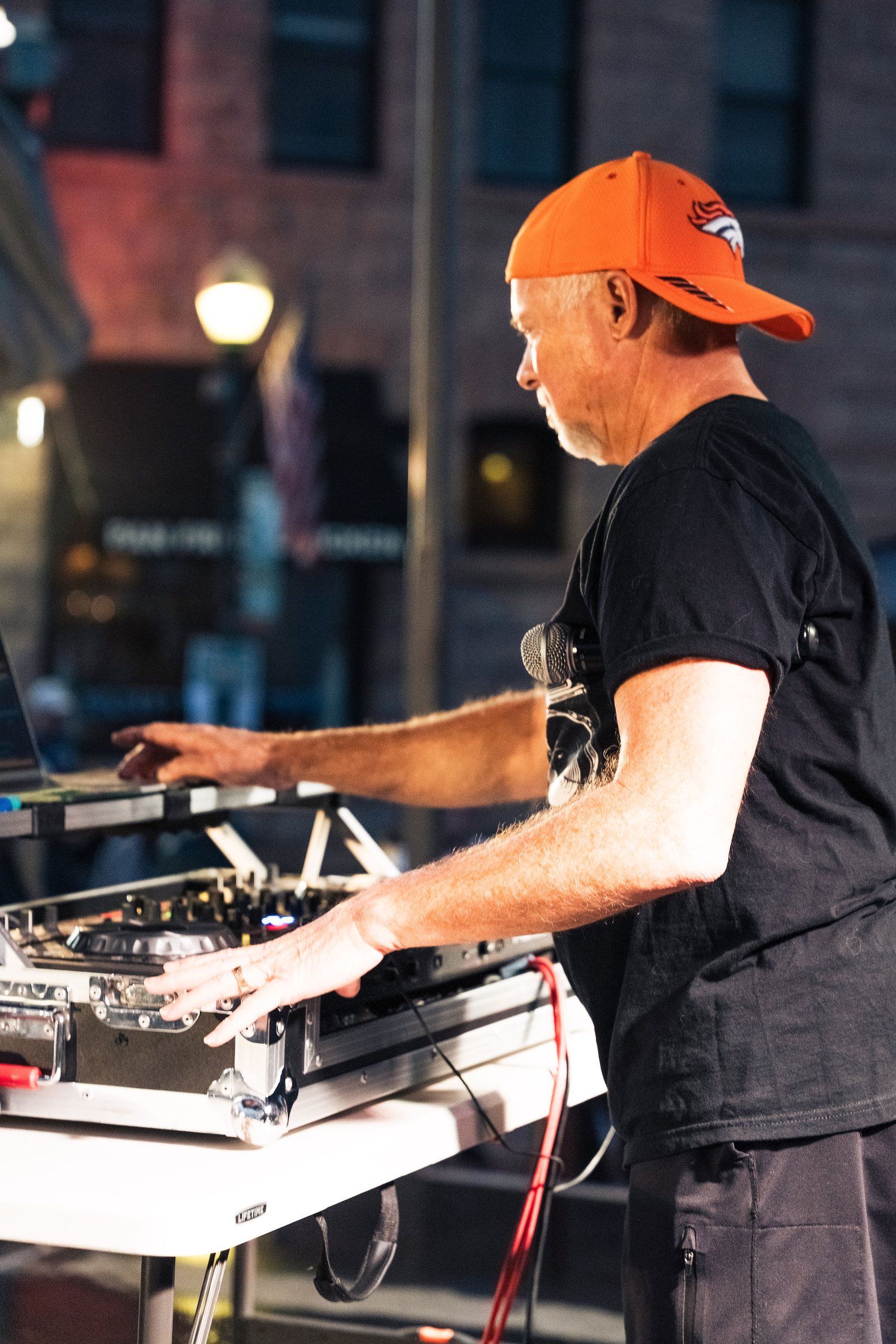 DJ performing a live set at Castle Rock Oktoberfest 2026, Colorado event photographer